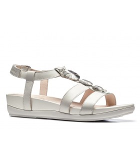Sandalia Cuña mujer STONEFLY 110299 EVE 13 CALF  BLANCO