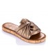 Sandalia Plana mujer INUOVO 8266 BRONCE