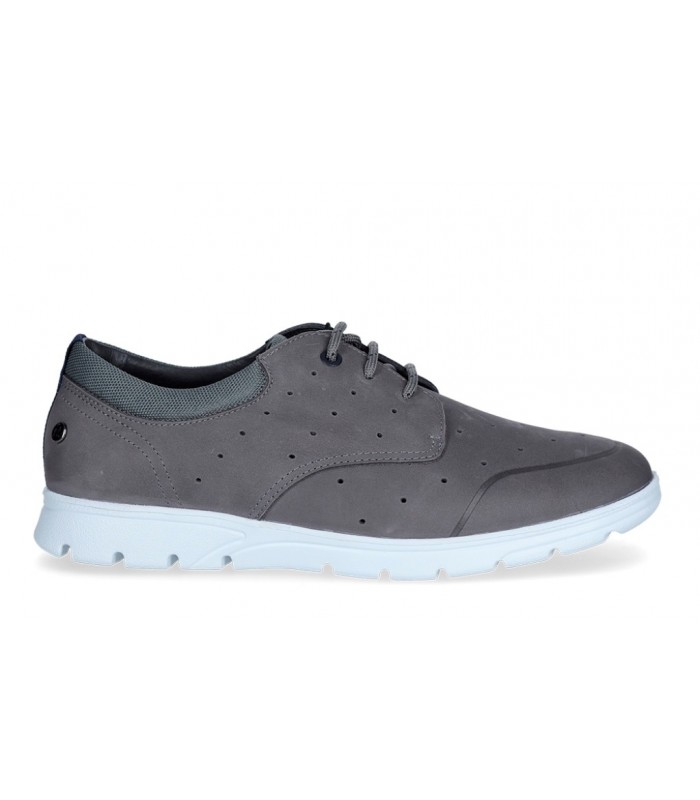 Zapato Cordones hombre PANAMA JACK DETROIT  GRIS