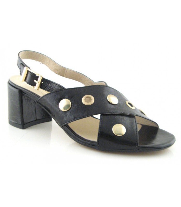 Sandalia Tacón mujer MARROQUI SANCHEZ 9709 HORMA 189 NEGRO
