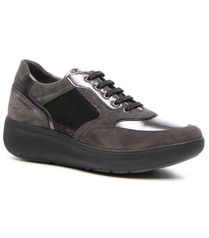 Stonefly Rock 1 Velour Zapatos de Cordones Oxford para Mujer