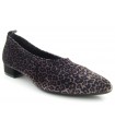 Zapato leopardo plano