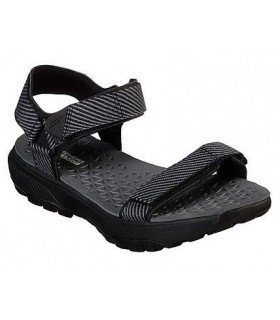 Sandalia Plana mujer SKECHERS 16210 NEGRO