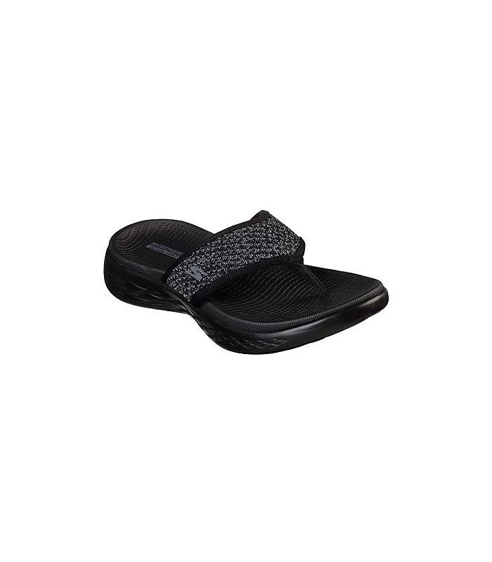 Sandalia Plana mujer SKECHERS 16150 NEGRO