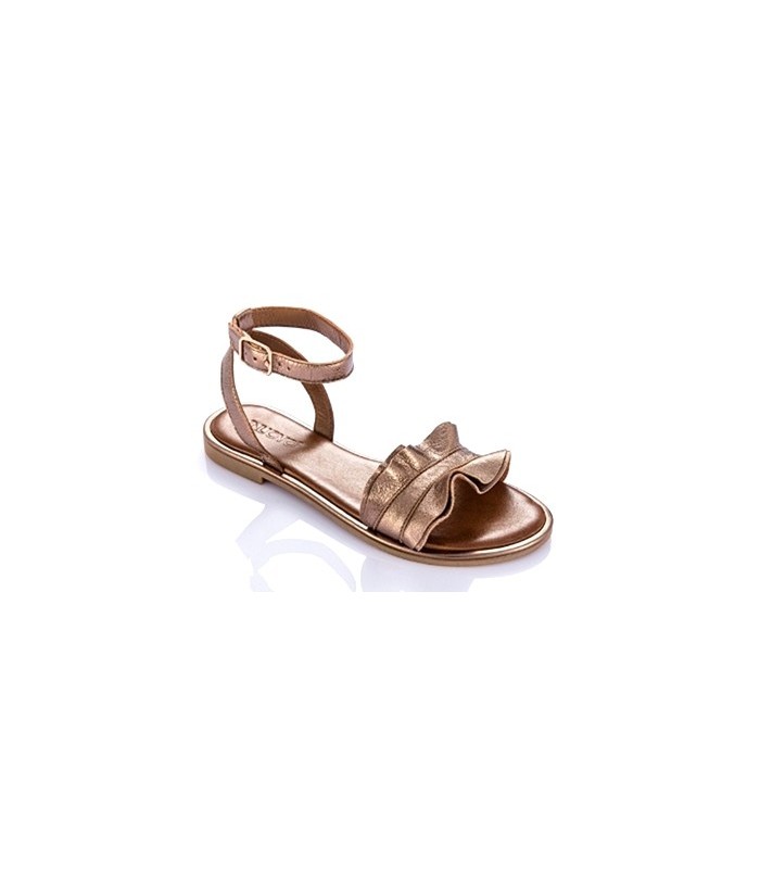 Sandalia Plana mujer INUOVO 130001 ORO