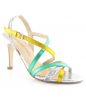 Gris Bajo Tacon Patricia Sandalia Miller 8wN0PnOkX