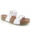 Sandalia Plana mujer BIANCA MOON 9062 BLANCO