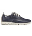 Zapato de cordones elásticos en azul marino