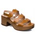 Sandalia Tacón mujer WONDERS D8805P COGNAC