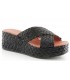 Sandalia Cuña mujer TIZIANA 715 NEGRO