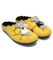 Zapatillas de fieltro en color amarillo