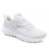 Deportivo de cordones para mujer en color blanco