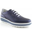 Zapatos con plataforma en color azul