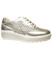 Zapatos con plataforma en color plata
