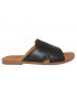 Sandalias de tiras en color negro