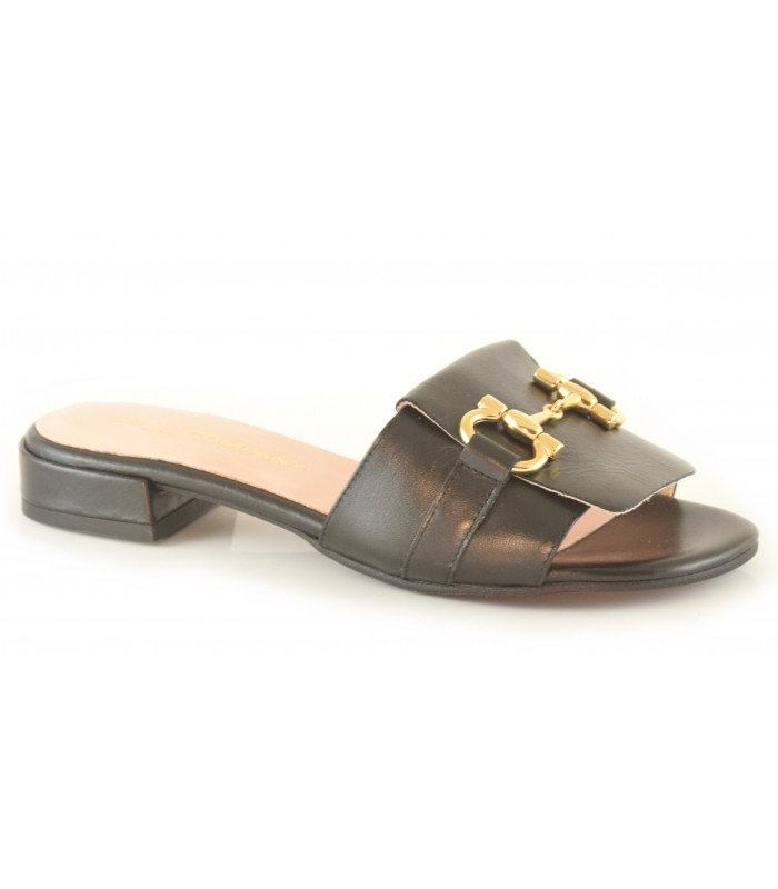 Sandalia tipo mule con estribo 