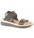 Sandalias con elásticos el negro y colores