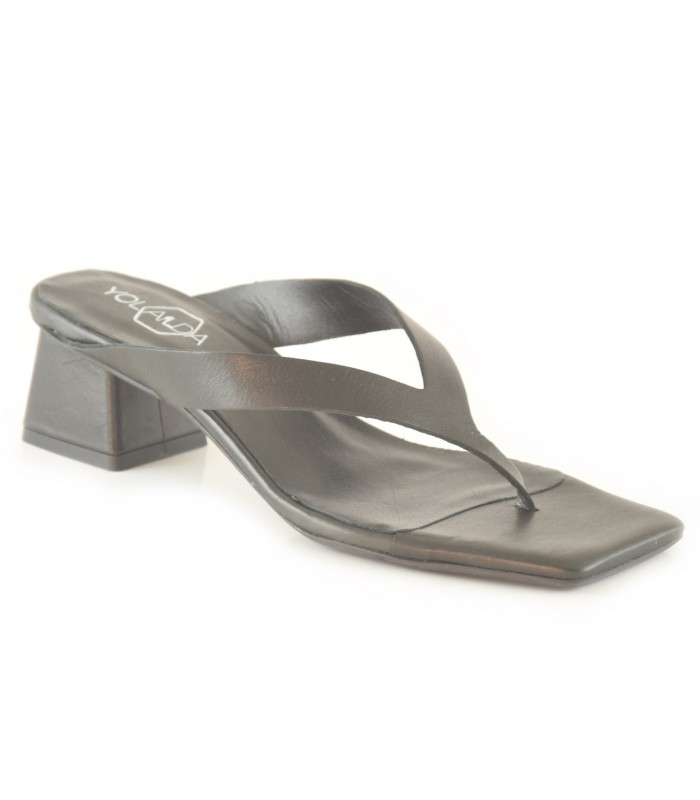 Sandalias de meter por el dedo para mujer