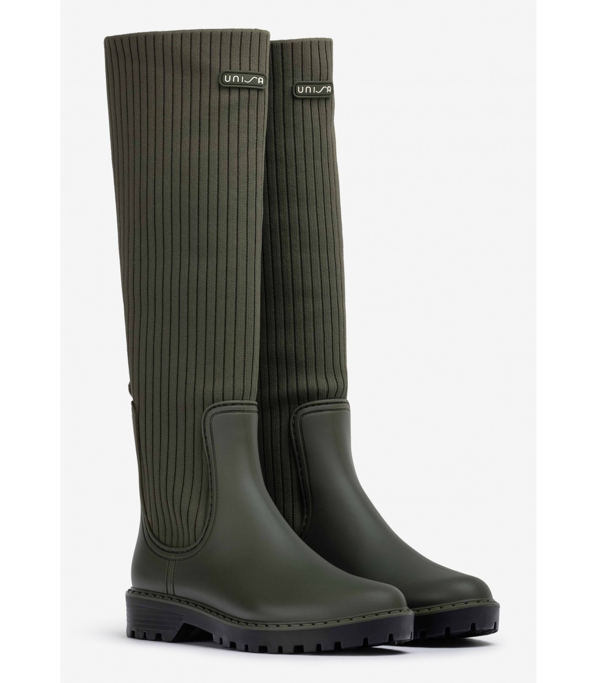 Katiuska para mujer en color verde caza Unisa Alerce_F21_Rib