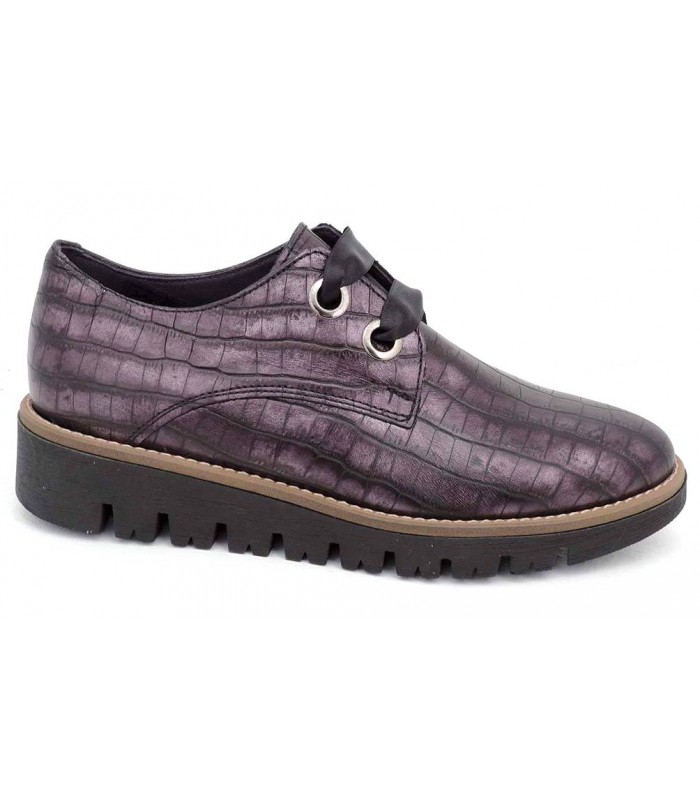 Zapato de cordones en color negro