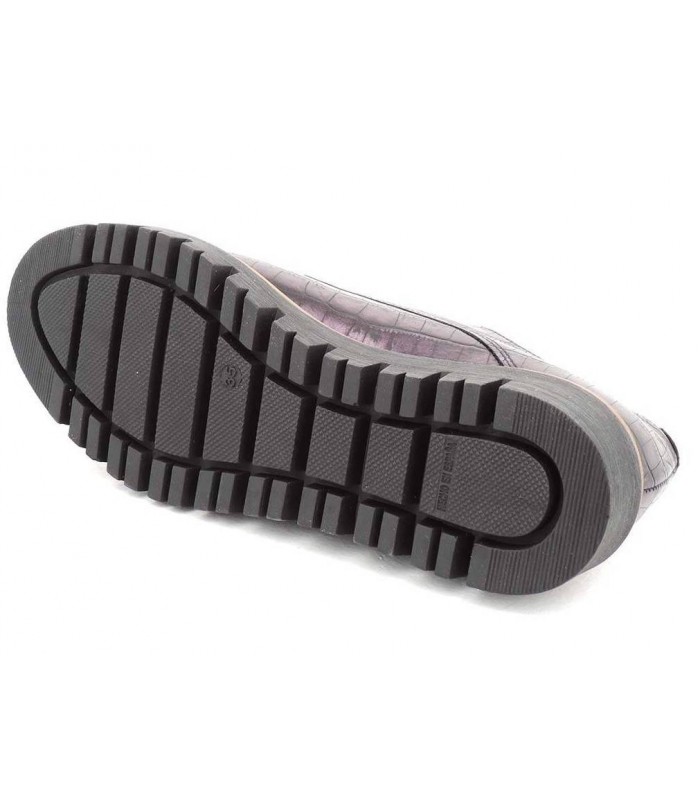 Zapato de cordones en color negro