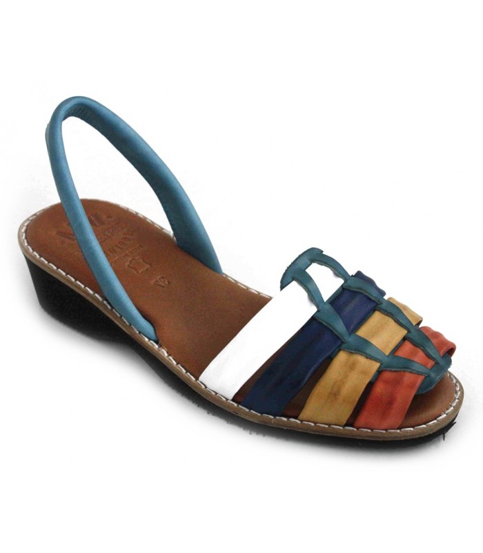 Menorquinas multicolor para mujer 