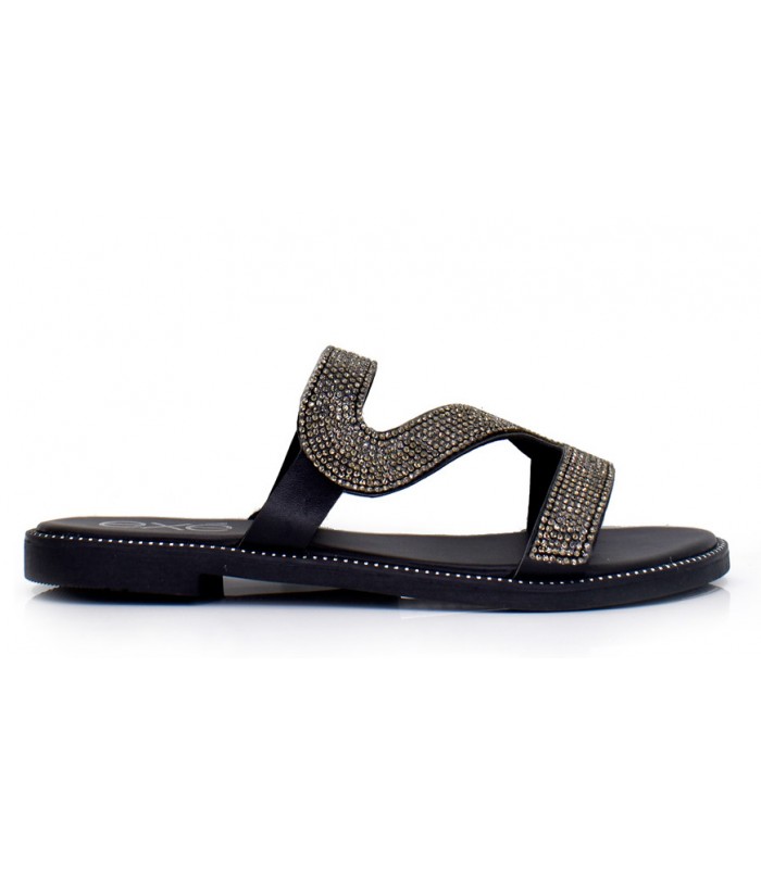 Sandalia para mujer en color negro