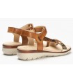Sandalia para mujer en color cuero