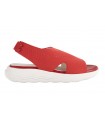 Sandalias con plataforma en color rojo