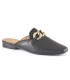 Zapato estilo mule con cadena