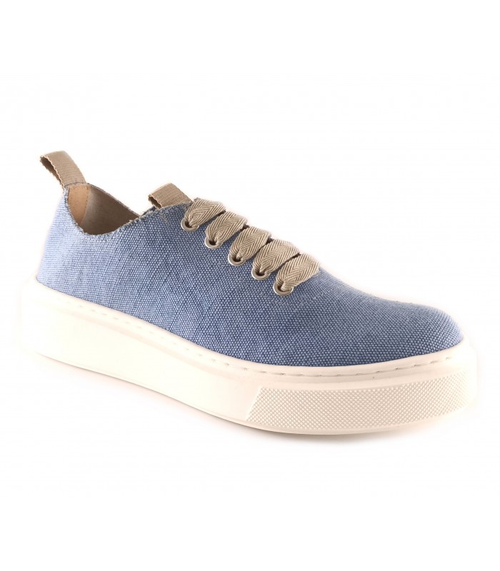 Zapatos con plataforma en color azul