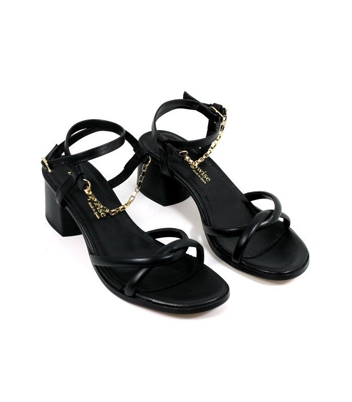 Sandalias de vestir en color negro