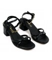 Sandalias de vestir en color negro