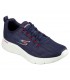 Deportivo de color azul marino con cordones