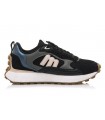 Deportivo con plataforma en color negro