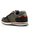 Deportivo combinado para hombre en color caqui
