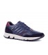 Deportivo para hombre en piel de color azul