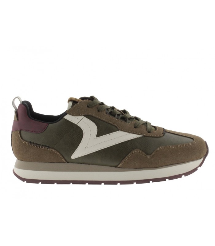 Deportivo en color caqui con cordones 