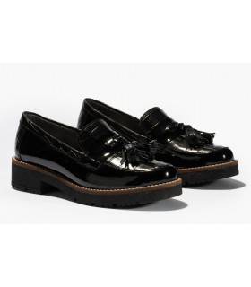Zapatos mocasín con borlas
