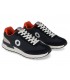 Deportivo de color azul marino con cordones