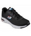 Deportivo de cordones negro