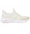 Deportivos para mujer color natural