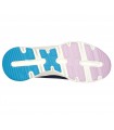 Deportivo de cordones para mujer en color azul