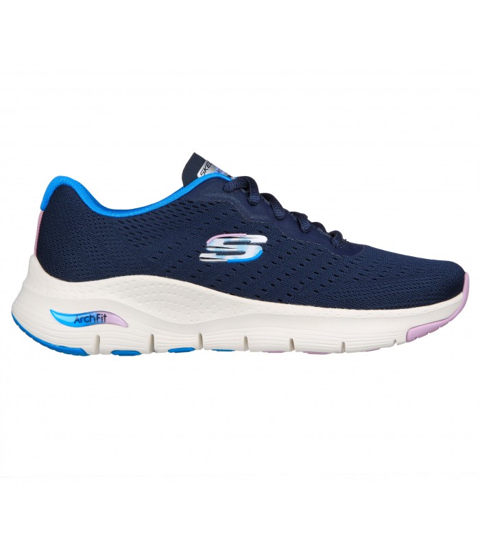 Deportivo de cordones para mujer en color azul
