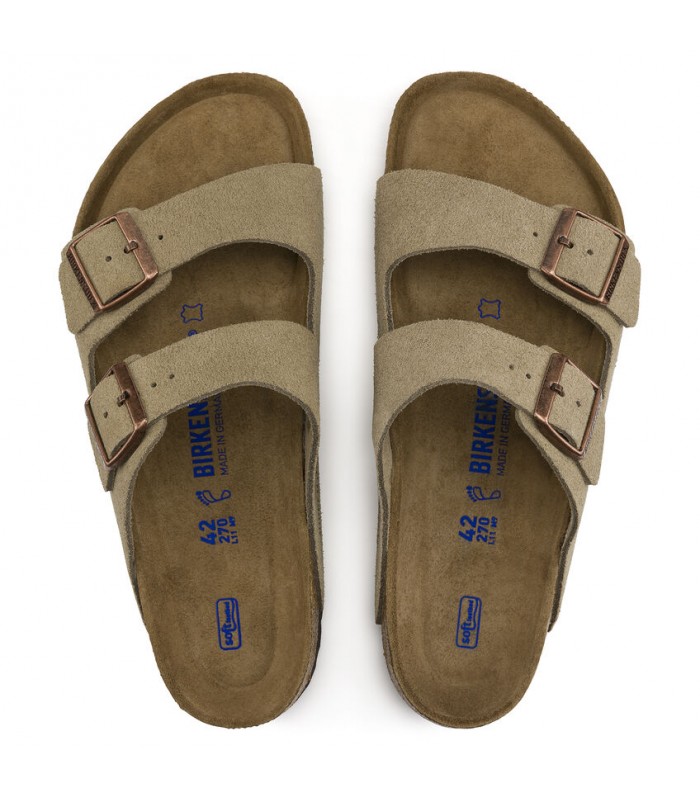 Zapatos de cordones en taupe para hombre