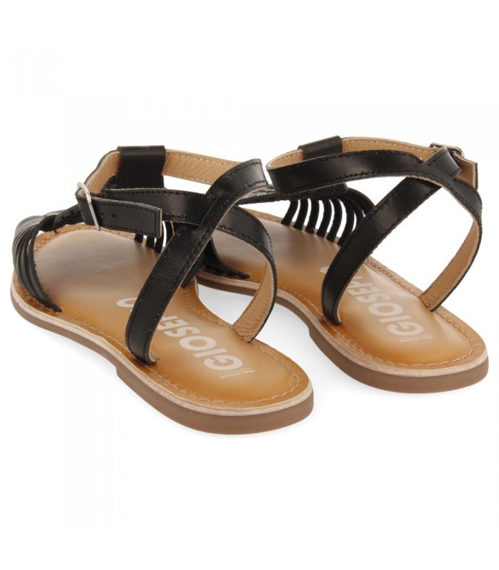 Sandalias negras de mujer