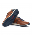 Zapatos de cordones en piel cuero