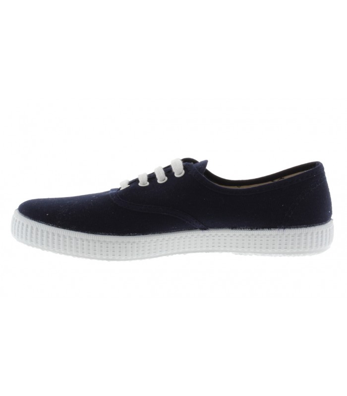 Deportivo de lona en color azul marino