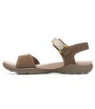 Sandalias color verde para mujer