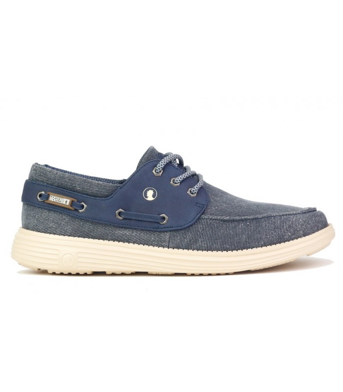 Zapato sport náutico en color jeans 